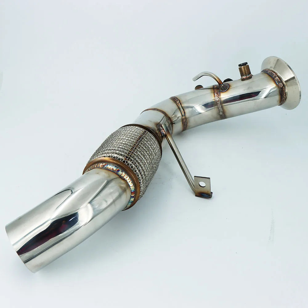 Velox Racing™ 2.75" Downpipe for BMW M57N2 Engines – 335D, 535D, 635D, X3, X5, X6