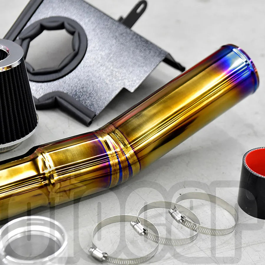 Velox Racing™ High Air Flow Intake Kit S58 Engine Titanium for BMW G87 M2 G80 M3 G82 M4