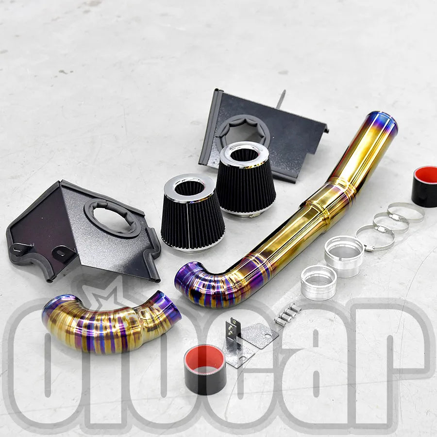 Velox Racing™ High Air Flow Intake Kit S58 Engine Titanium for BMW G87 M2 G80 M3 G82 M4