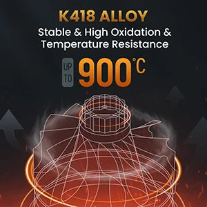 Velox Racing™ Billet Anti-Surge GT3582 Turbo Charger