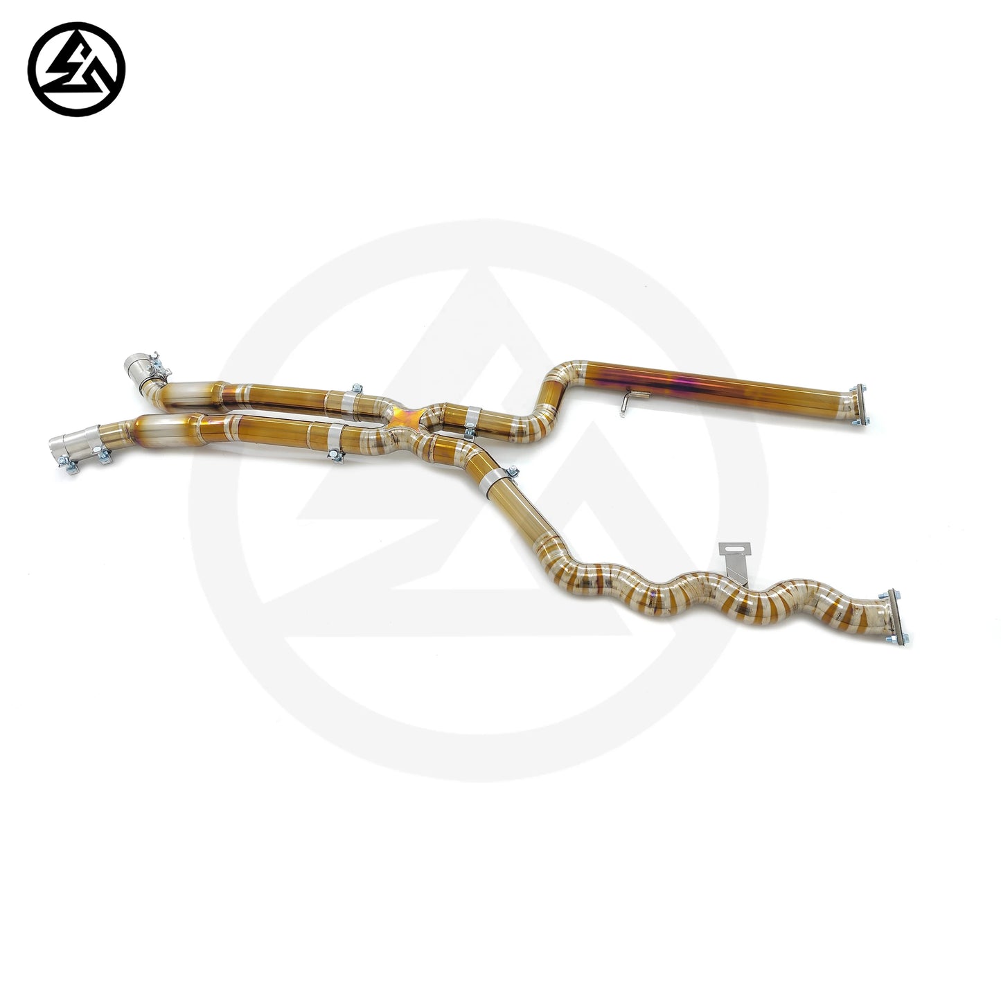 Velox Racing™ Titanium Equal Length Midpipe For BMW S58 G80 G82 M3 M4 3.0T 3"