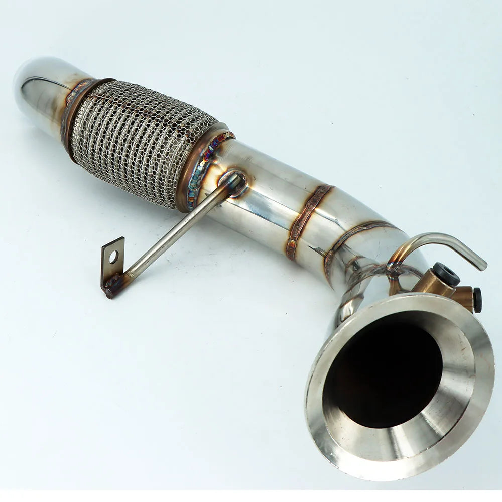 Velox Racing™ 2.75" Downpipe for BMW M57N2 Engines – 335D, 535D, 635D, X3, X5, X6