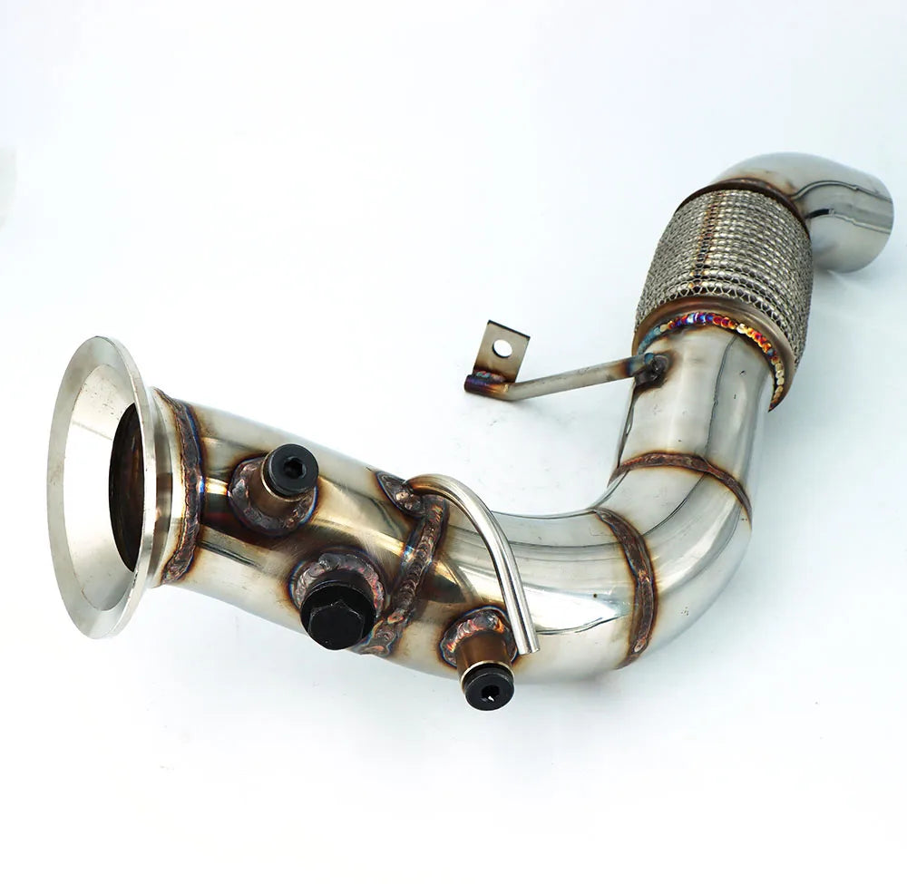 Velox Racing™ 2.75" Downpipe for BMW M57N2 Engines – 335D, 535D, 635D, X3, X5, X6