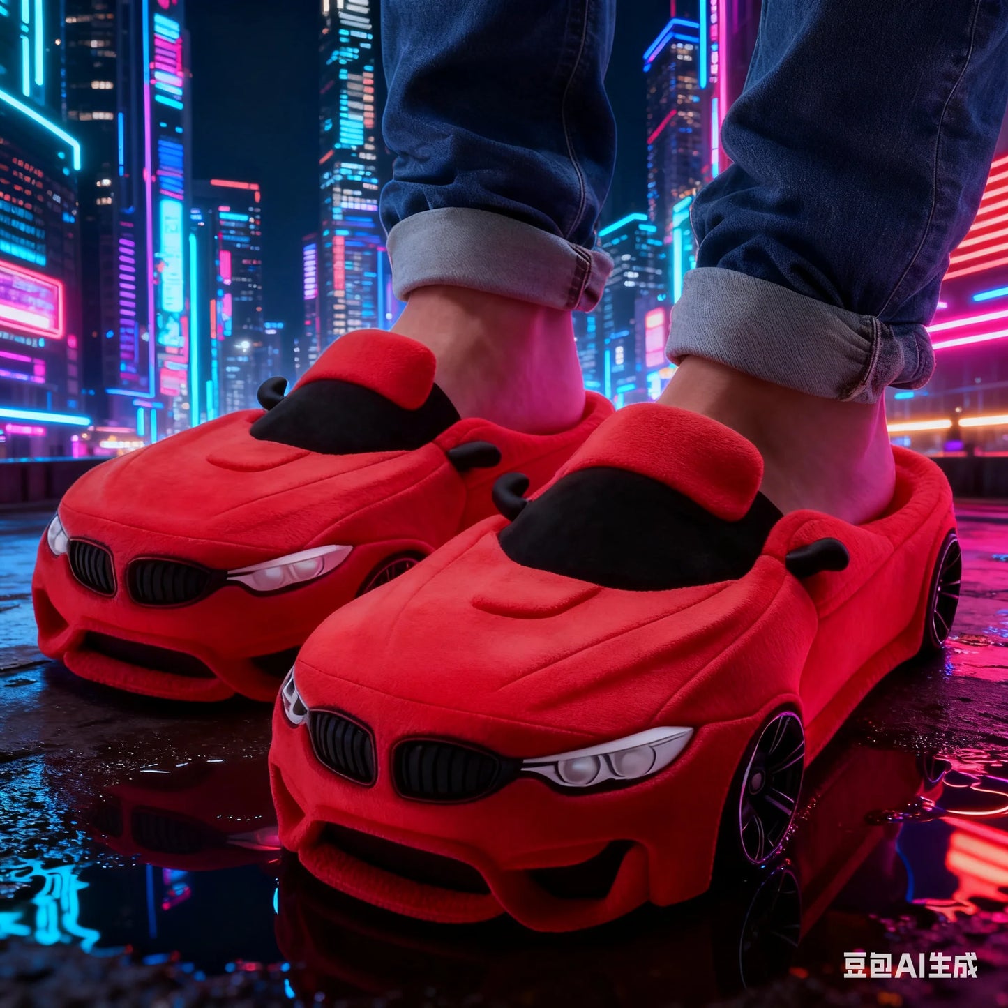 Velox Racing™ 2026 Plush BMW, Porsche Slippers