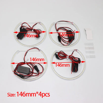 Velox Racing™ Angel Eyes For BMW E39 E46 E38 E53 E34