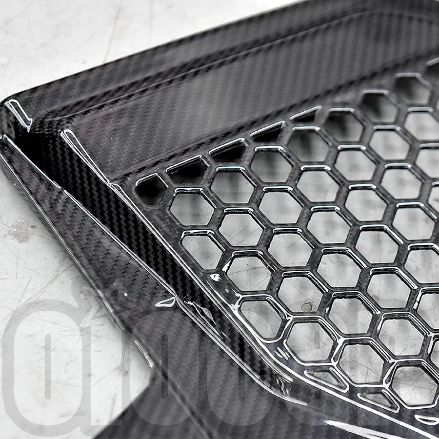 Velox Racing™ High Quality Dry Carbon Fiber Filter Water Cowl Panel Cover for BMW G87 M2 G80 G81 M3 G82 G83 M4