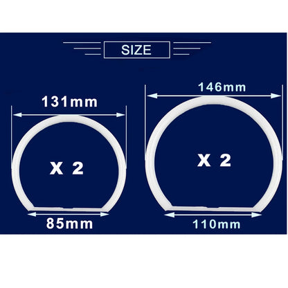 Velox Racing™ Angel Eyes For BMW E39 E46 E38 E53 E34