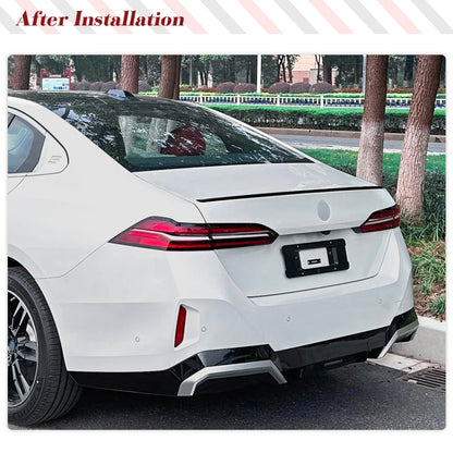 Velox Racing™ Glossy Black Rear Trunk Spoiler for BMW 5 Series I5 G60/G61 M Sport (2024)